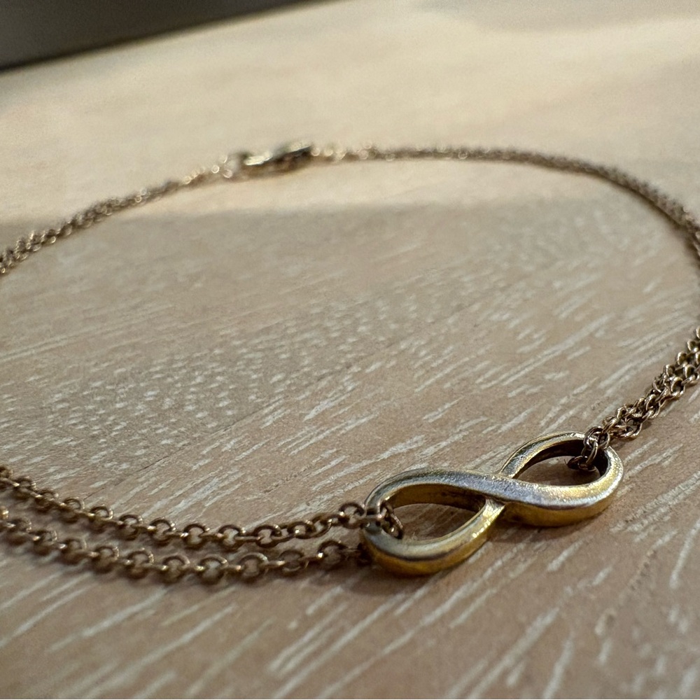Dogeared Gold Infinity Bracelet